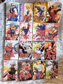 Lot de 16 mangas - P.K