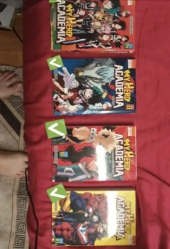 Tome 1 à 4 de my héro academia