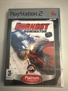 Jeu ps2 burnout dominator platinum neuf blister
