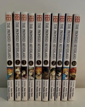 Tome de 1 à 10 de the Promised  Neverland