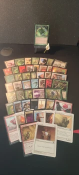Gros lot d'anciennes cartes Magic
