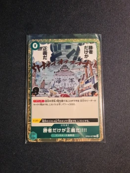 Because the Side OP05-037 Rare One piece - Neuve
