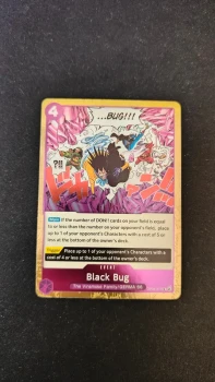 Black Bug OP06-077 Rare One piece Anglais - Neuve