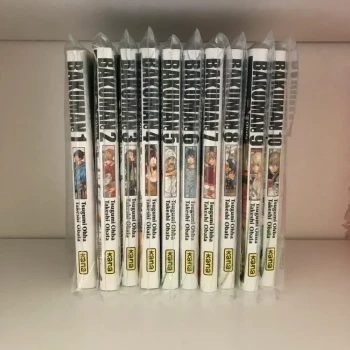 Lot de livre manga Bakuman tomes 1 à 10