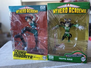 Lot Figurines My Hero Academia - Tsuyu et Izuku - ABYstyle