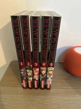 Lot Manga Gobelin slayer tome 1 à 5