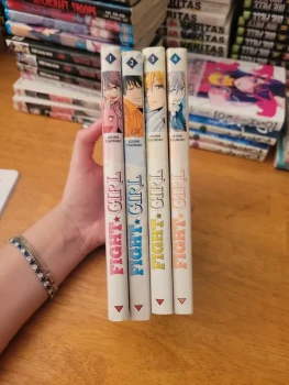 Manga fight girl
