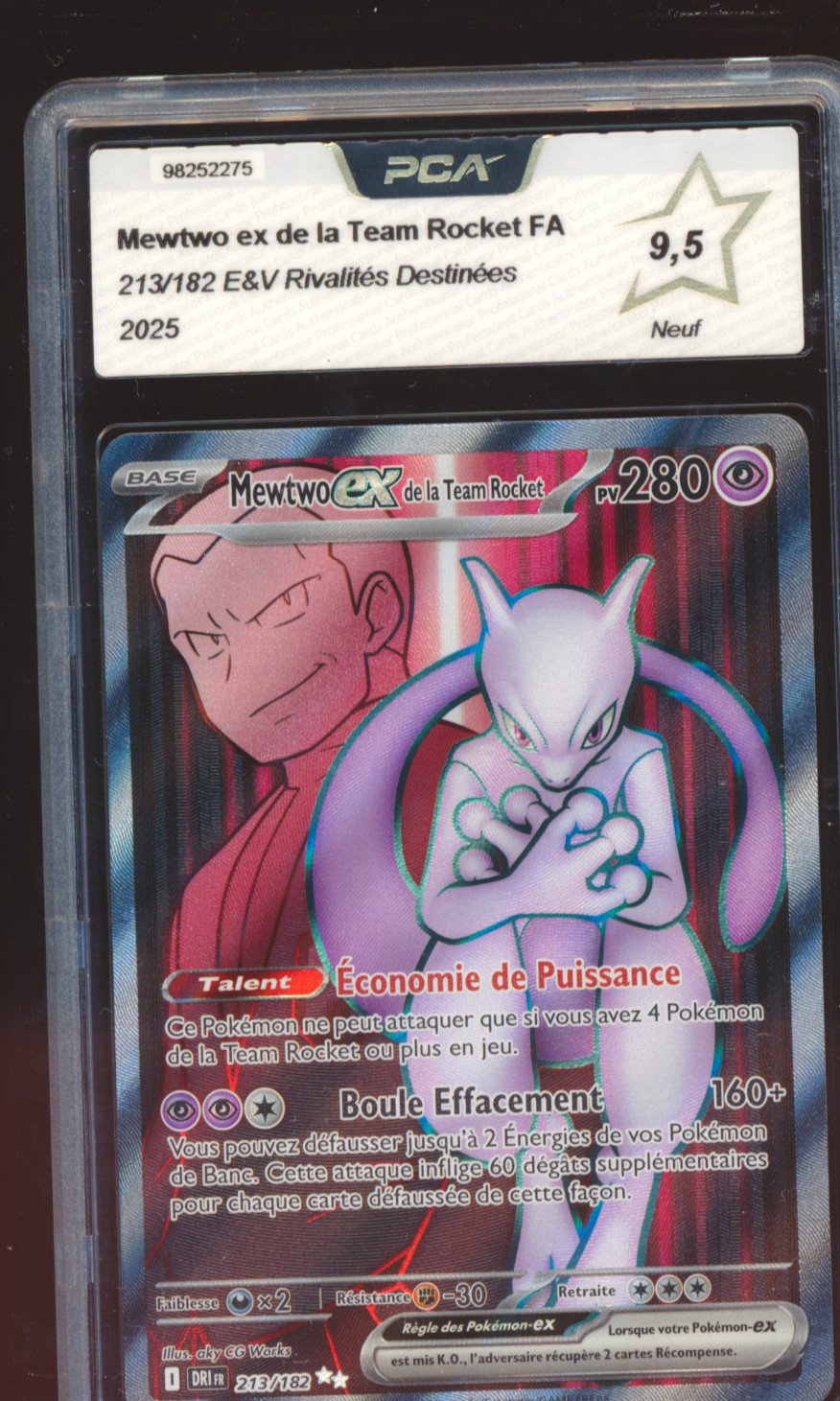 Mewtwo de la Team Rocket