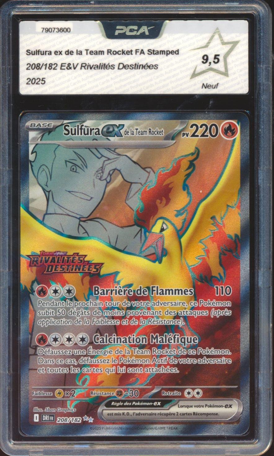 Sulfura ex de la Team Rocket Stamped
