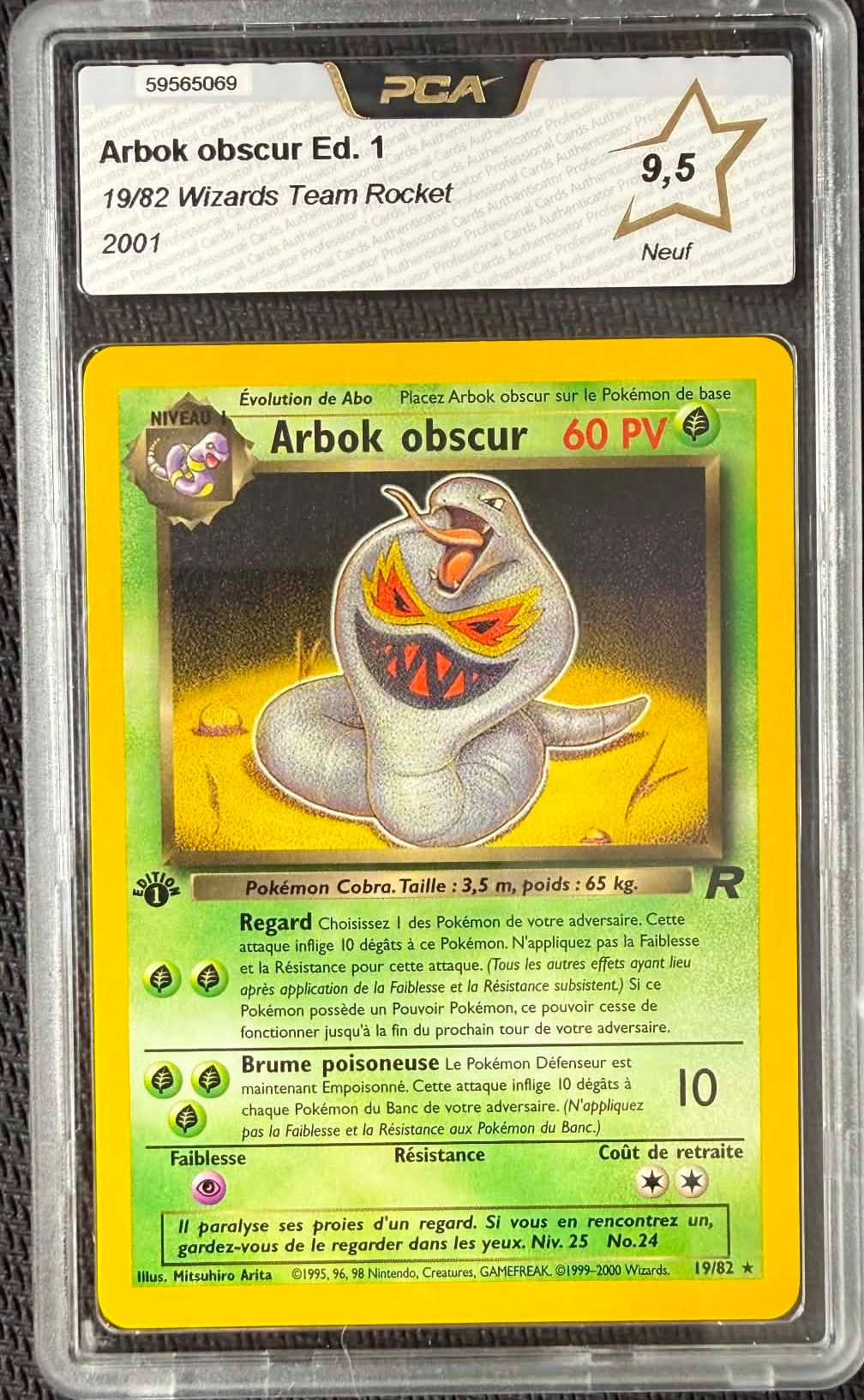 Arbok Obscur Édition 1