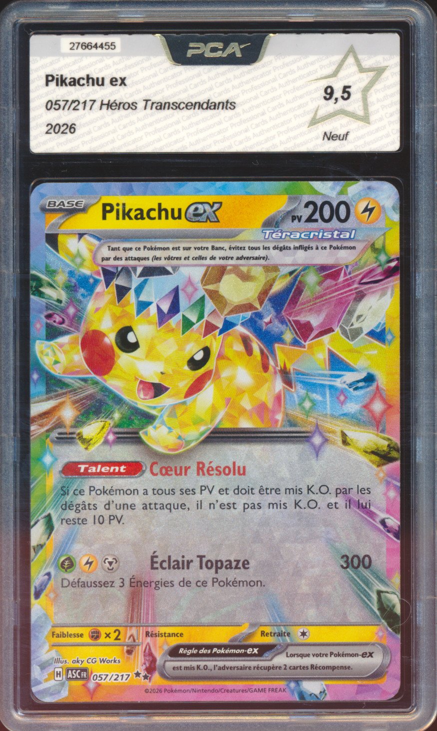 Pikachu ex