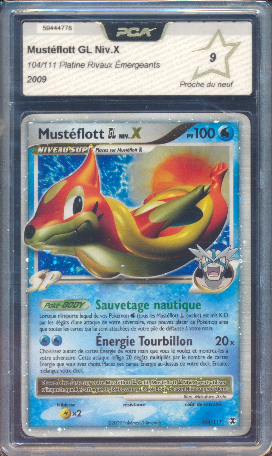 Musteflott x