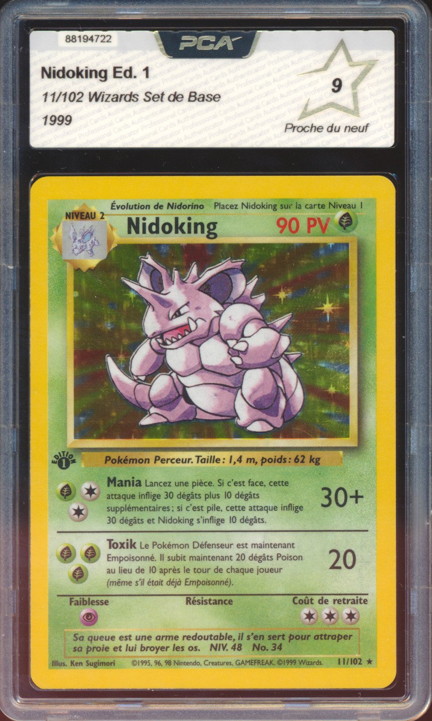 Nidoking Edition 1