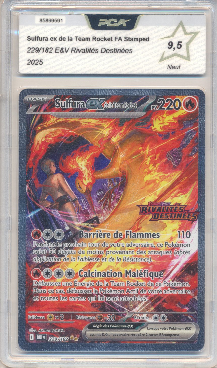 Sulfura ex de la Team Rocket Stamp