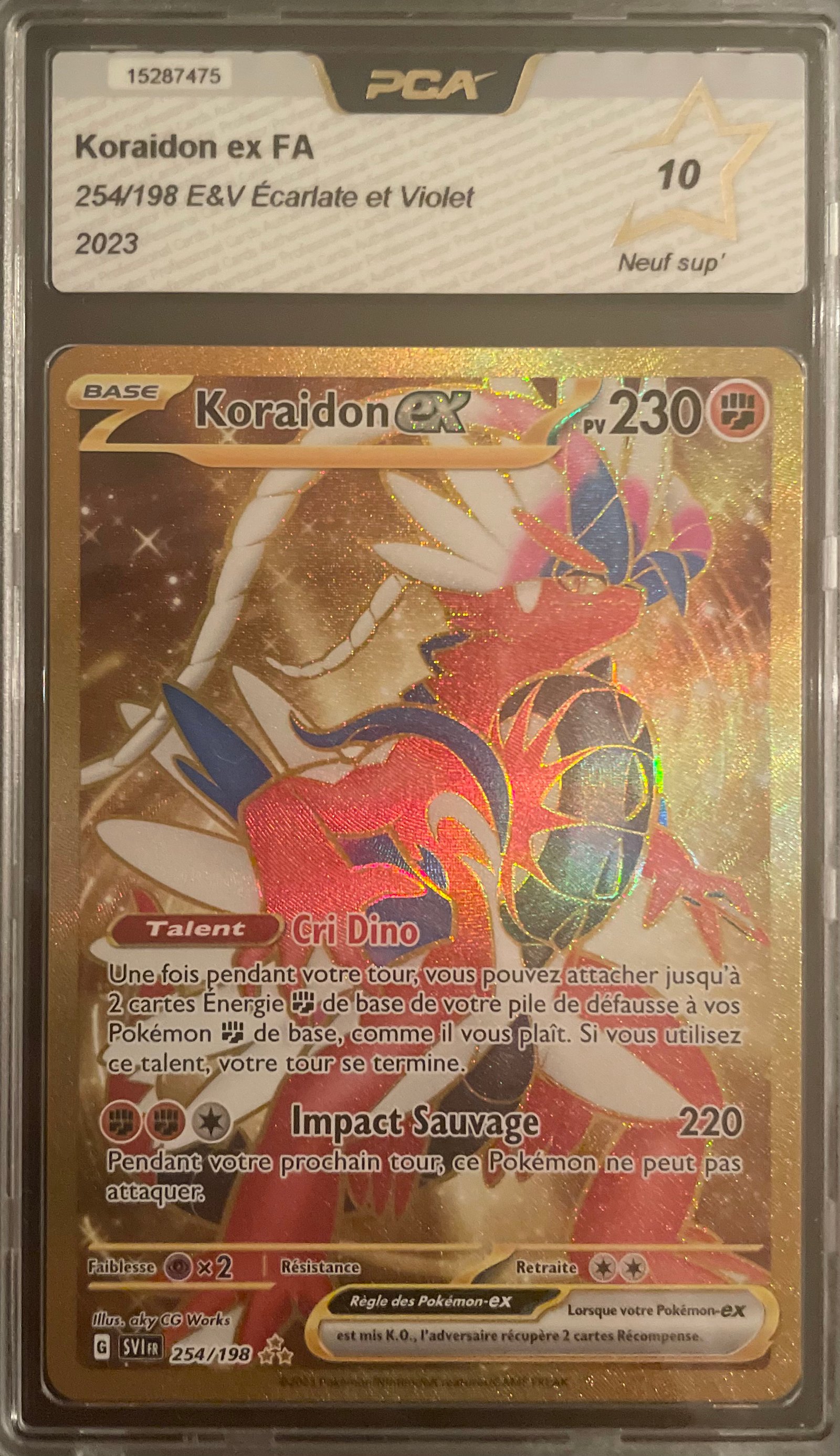 Koraidon ex FA