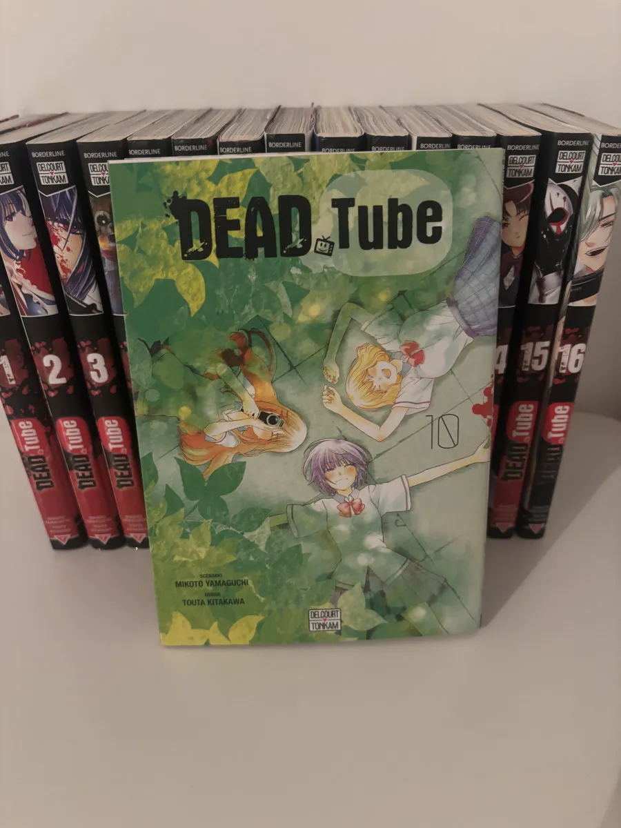 Lot Dead Tube 1 à 16 – Delcourt Tonkam – bon état – éditions spéciales incluses