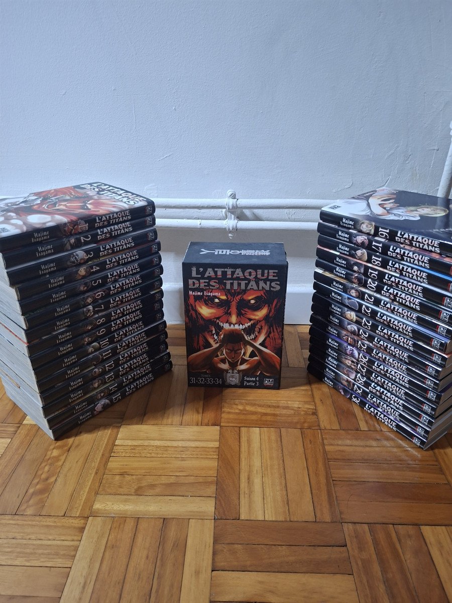 Attaque des titans complet + collector