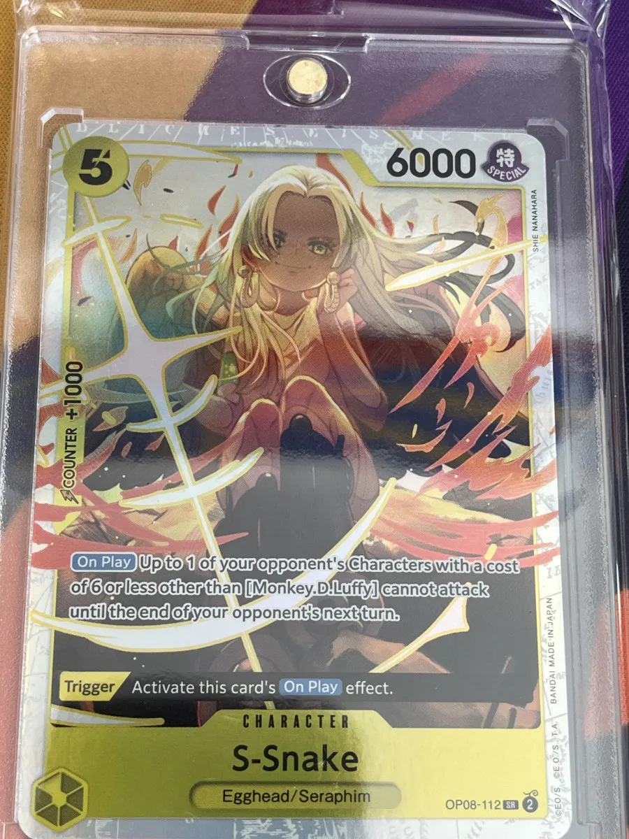 💋 S-Snake – OP08-112 – Super Rare (EN)💋