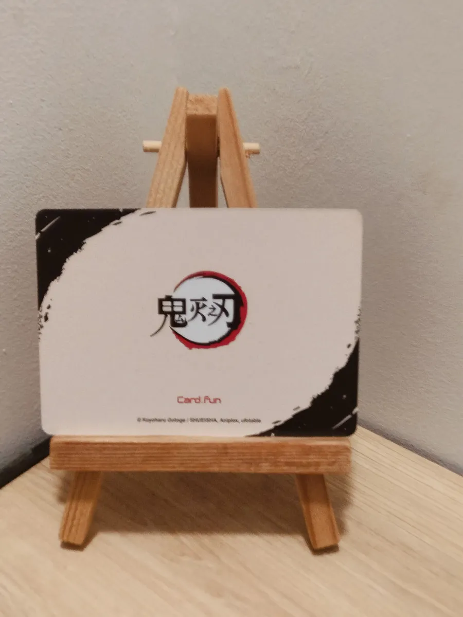 Carte Démon Slayer ⛩️ Nezuko et Tanjiro Kamado 🔥