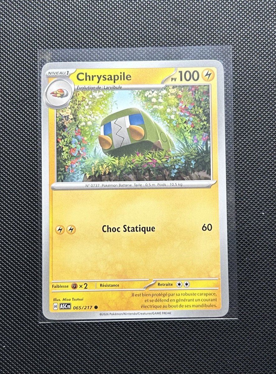 Carte Pokémon - Chrysapile 65/217 - Héros Transcendants