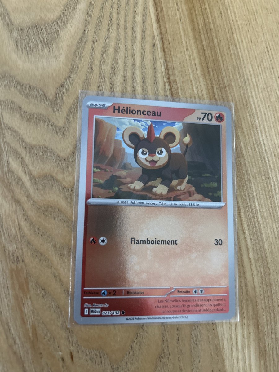 Carte Pokémon - Helionceau REVERSE 023/132 - MEGA EVOLUTION