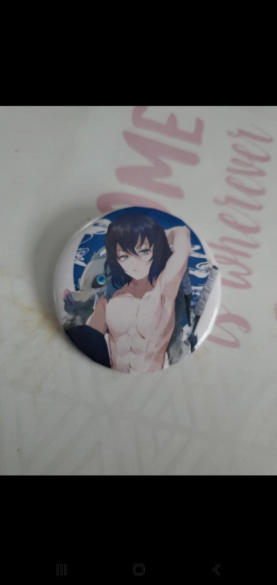 Broche démon slayer inosuke