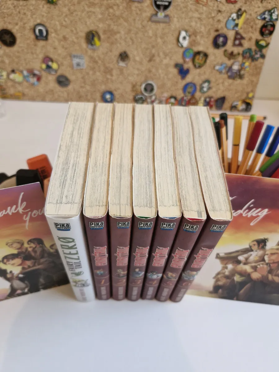 Mangas Fairy Tail 7 tomes