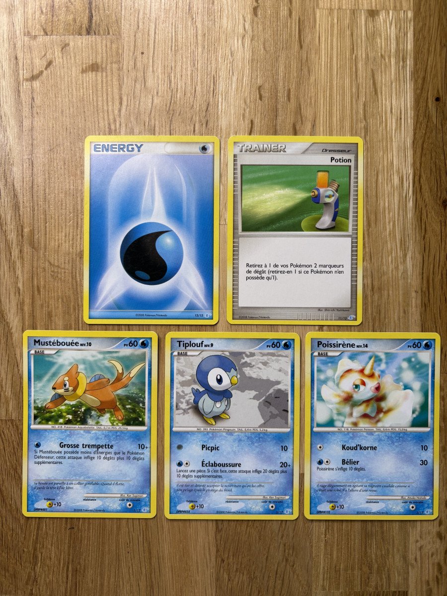 Cartes Kit Dresseur Manaphy