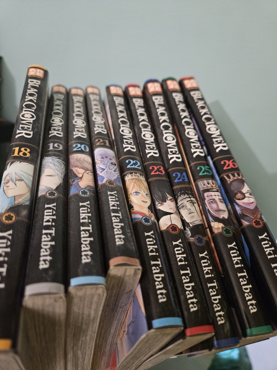 Black clover tome 18 à 26