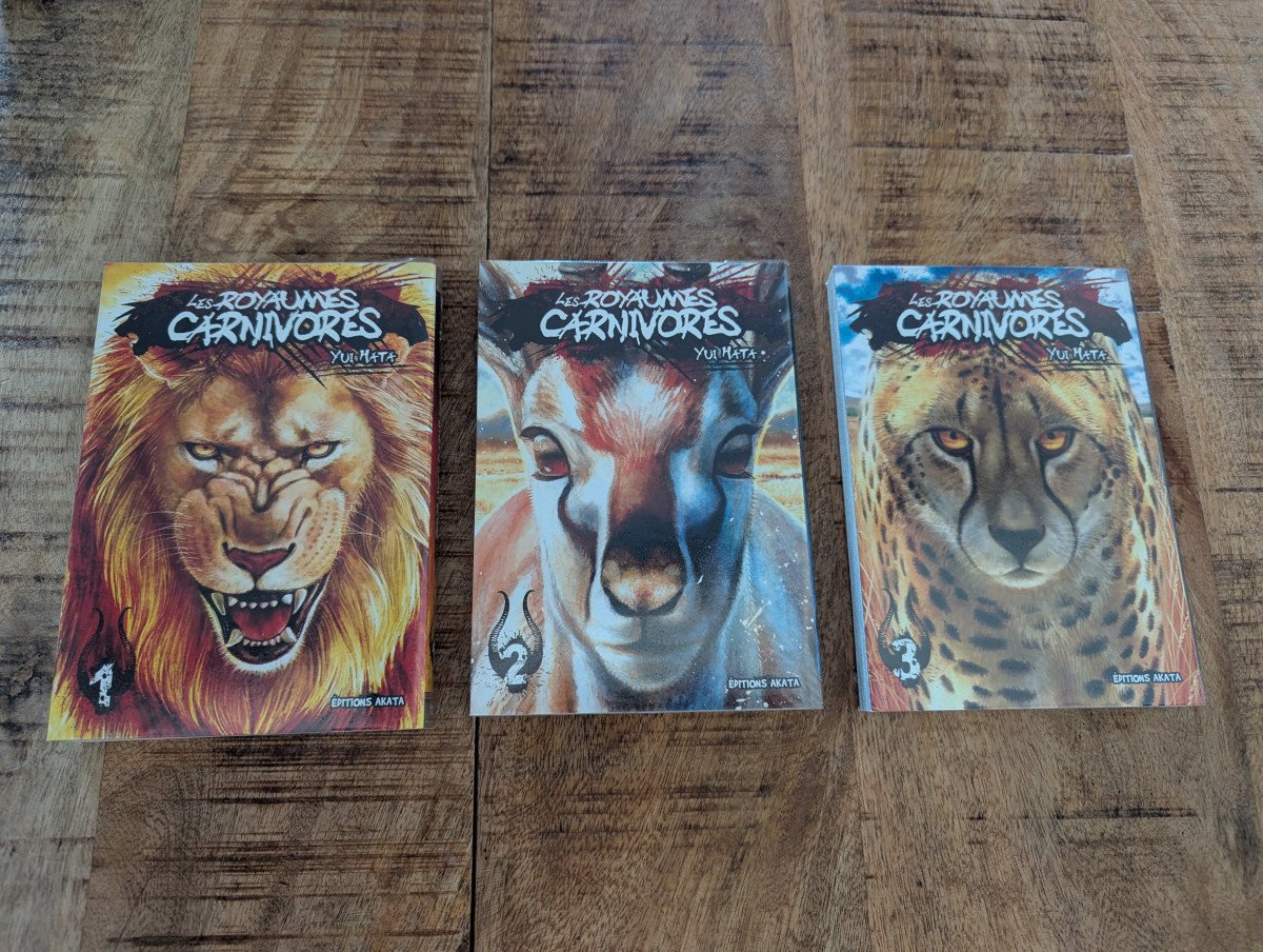 Manga intégral Les Royaumes Carnivores