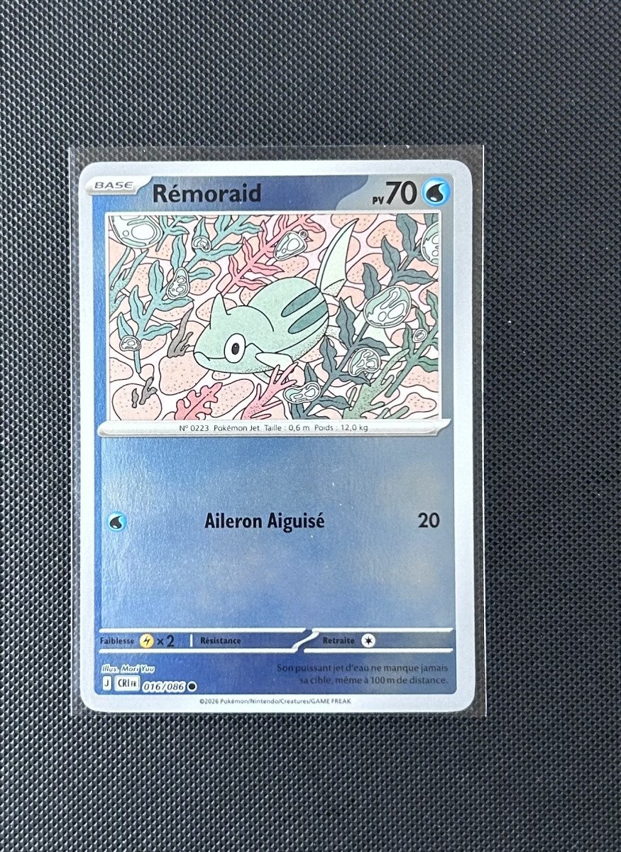 Carte Pokémon - Rémoraid 16/86 - Reverse - Chaos Ascendant