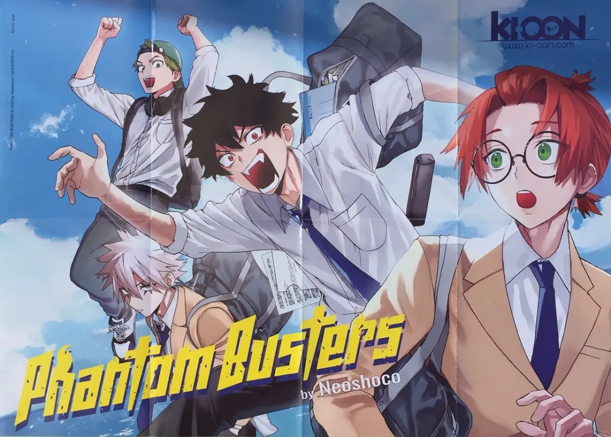 Poster Manga Shonen Phantom Busters Ki oon