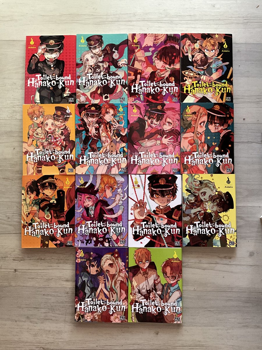 Lot mangas Toilet-bound Hanako-Kun tomes 1 à 14
