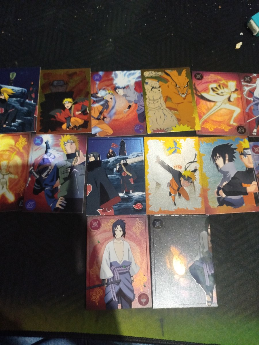Lots de carte Naruto rare