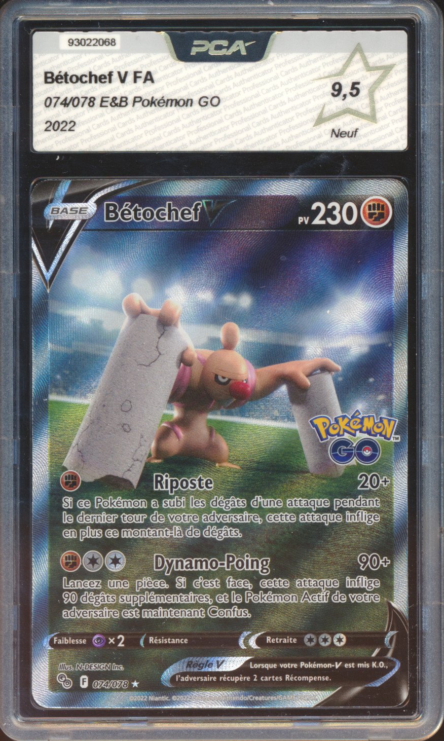Bétochef V - Pokémon GO - EB10.5 - FR - 93022068