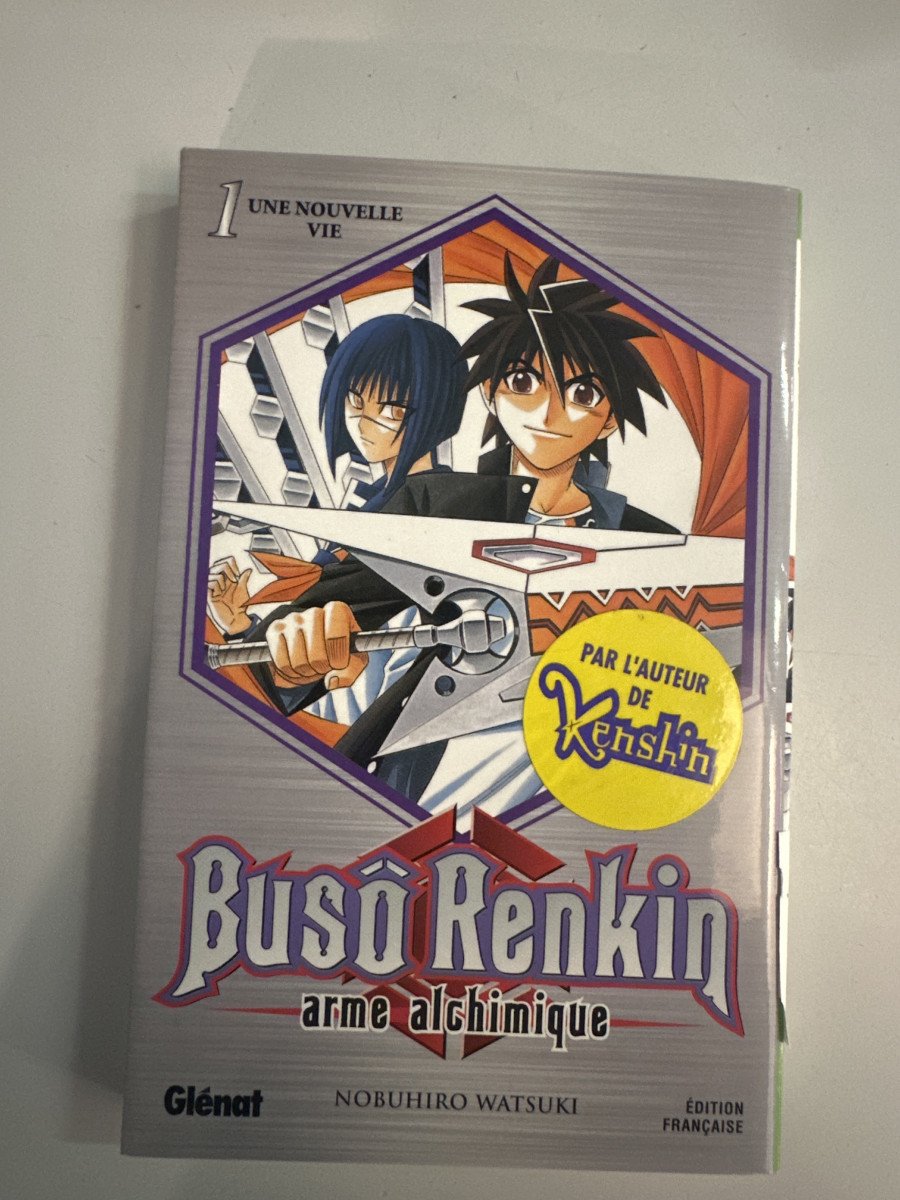 Manga buso renkî arme alchimique vol 1