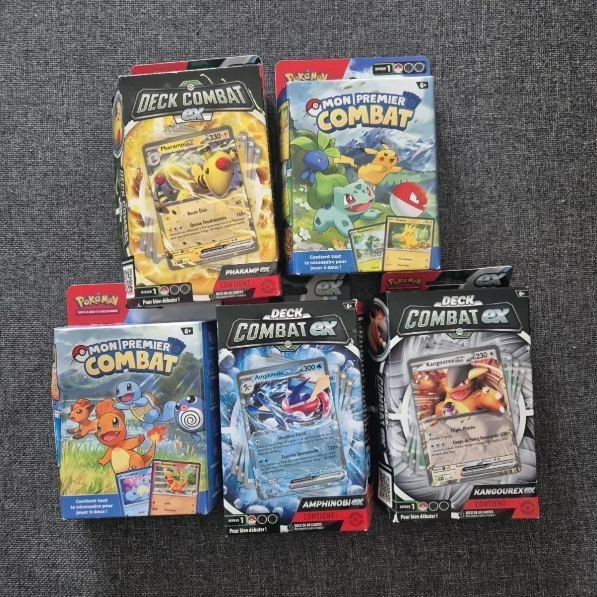 Decks Pokemon : Lot de 5 Deck