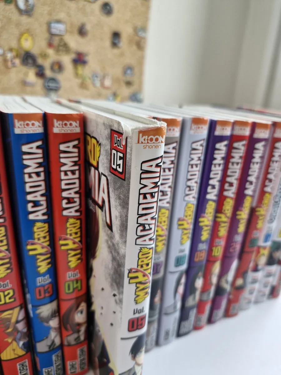 Mangas My Hero Academia 15 tomes