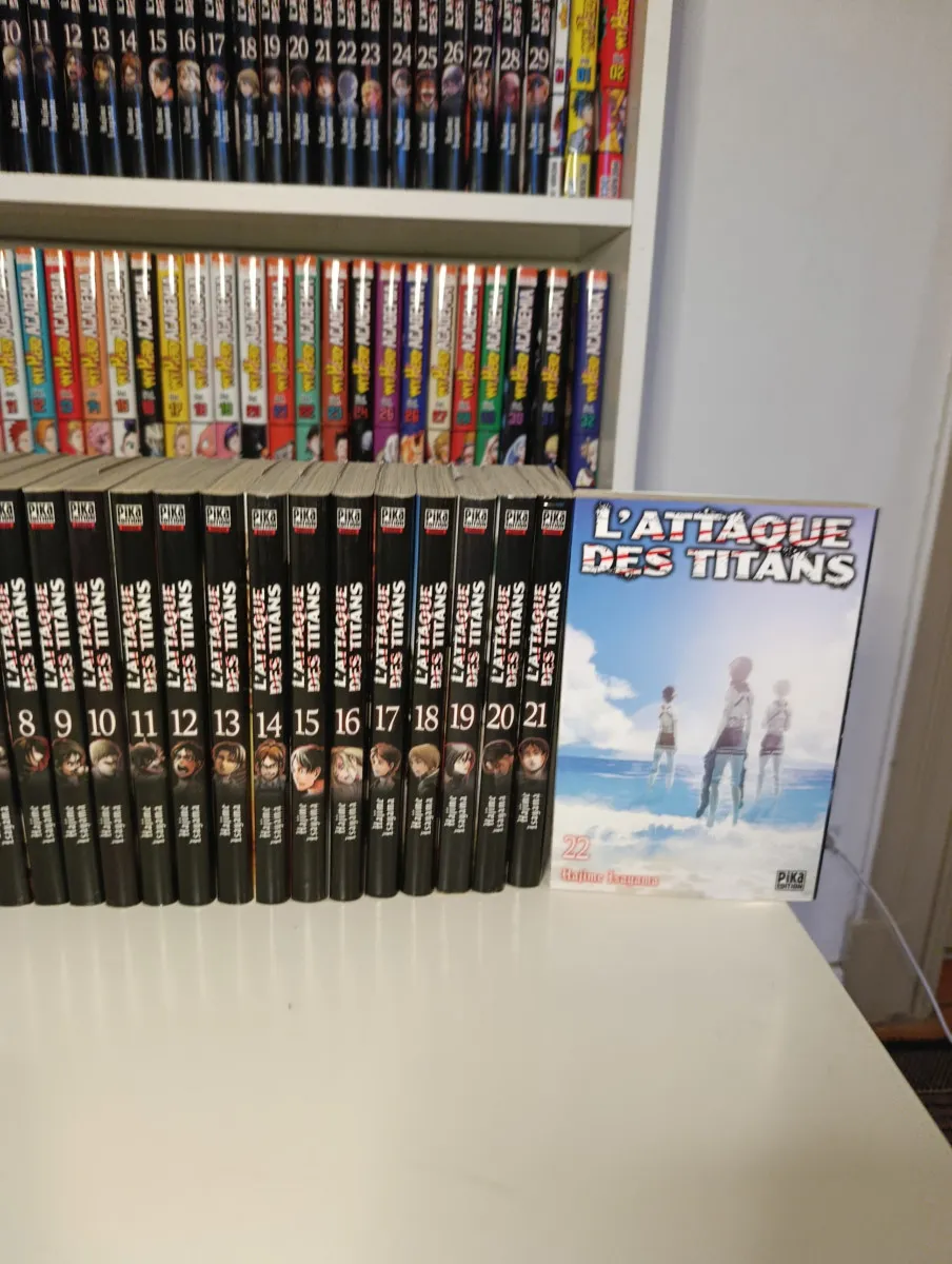 1 à 22 l'attaque des titans