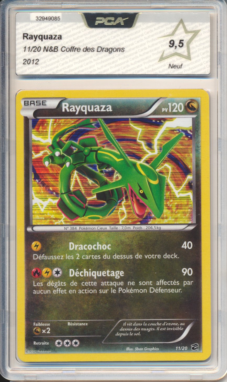 Rayquaza - Pokemon (Coffre des Dragons)