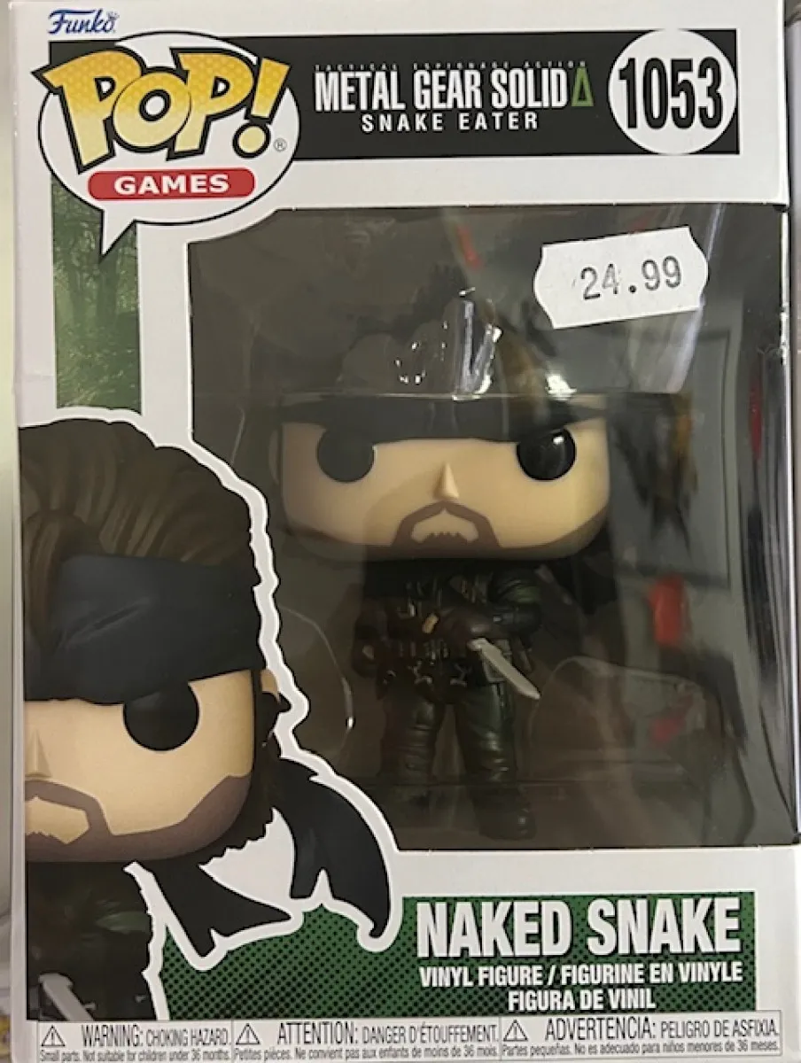 Funko pop -Metal gear solid 1053 - Naked snake