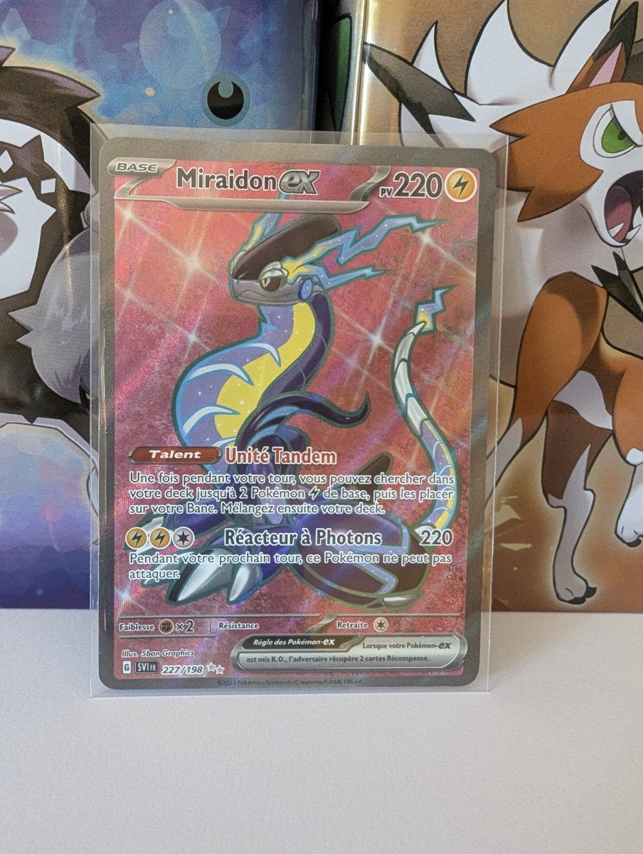 Miraidon Fr 227/198 état sortie De booster