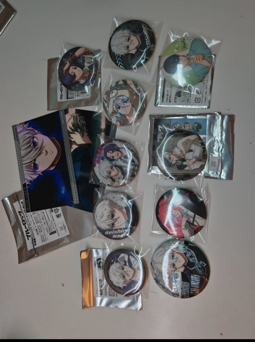 Lot de goodies blue lock