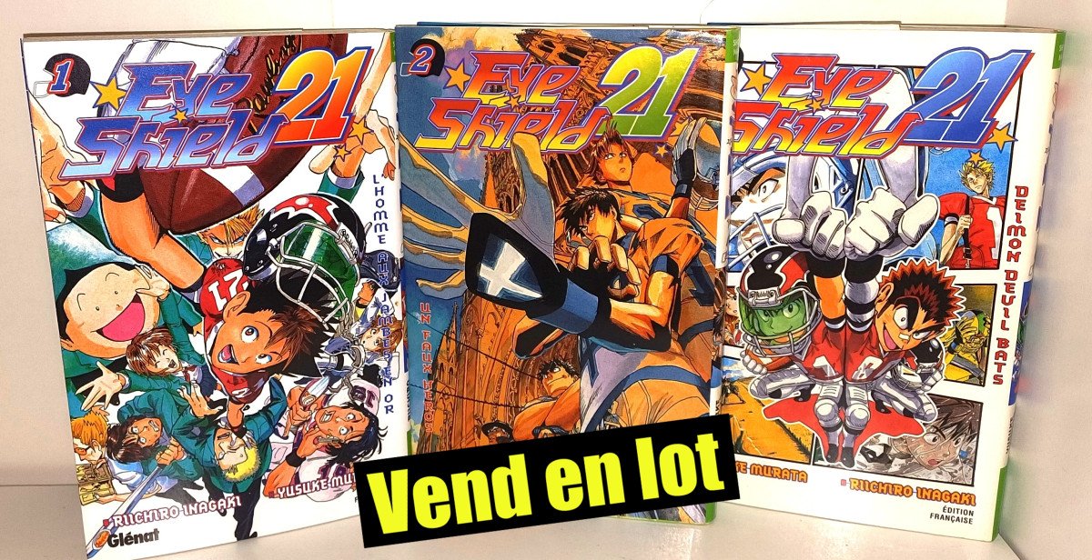 Eyeshield 21 : 1 à 3 (sur 37)