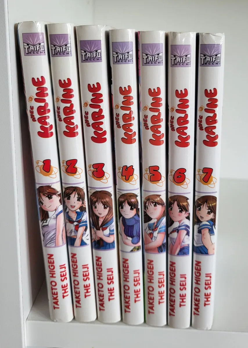 Avec Karine Intégrale : Tome 1 À 7 (Manga De The Seiji)