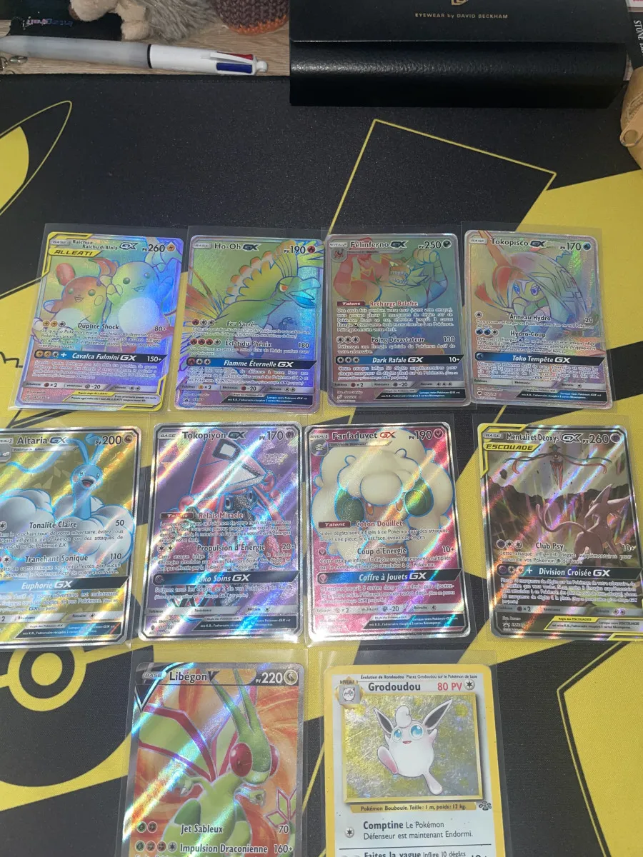 Lot de cartes Pokémon