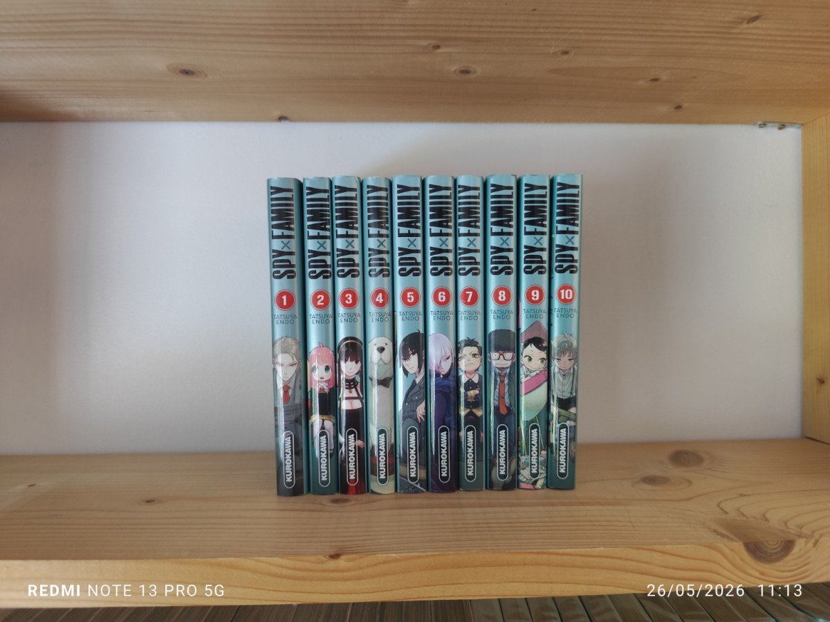 🔥 Spy x Family 1 à 10 VF – Manga Kurokawa – TBE