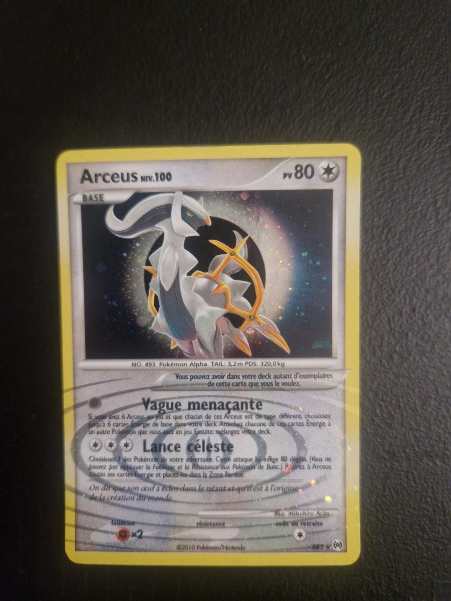 Arceus niv.100 holo reverse AR5