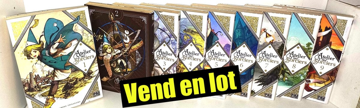 L'atelier des sorciers : 1 à 9  (sur 15)