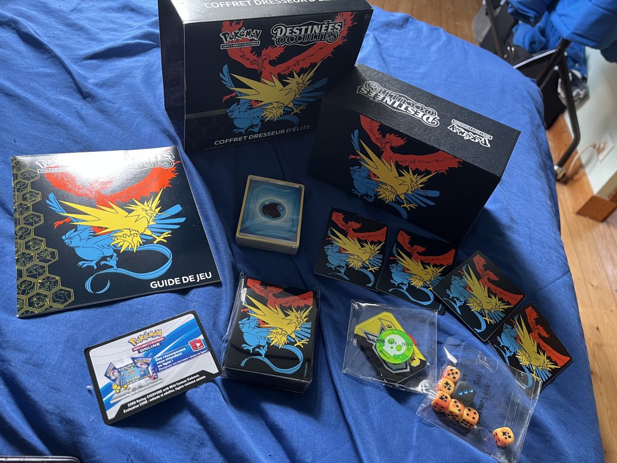 etb destiné occulte vide + goodie